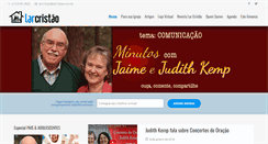Desktop Screenshot of larcristao.com.br