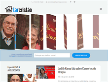 Tablet Screenshot of larcristao.com.br